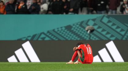 Camisa 10 de Portugal, Jessica Silva chora após eliminação da Copa do Mundo