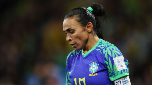 Marta em eliminação do Brasil na Copa do Mundo