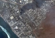 Fotos de satélite mostram o Havaí antes e depois do megaincêndio florestal; veja