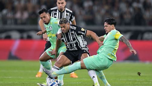 Atlético-MG e Palmeiras se enfrentaram no Mineirão pela Libertadores