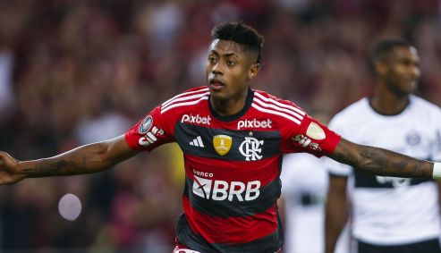 Bruno Henrique, atacante do Flamengo