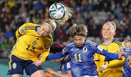 Bola aérea é trunfo da Suécia para buscar final da Copa do Mundo Feminina