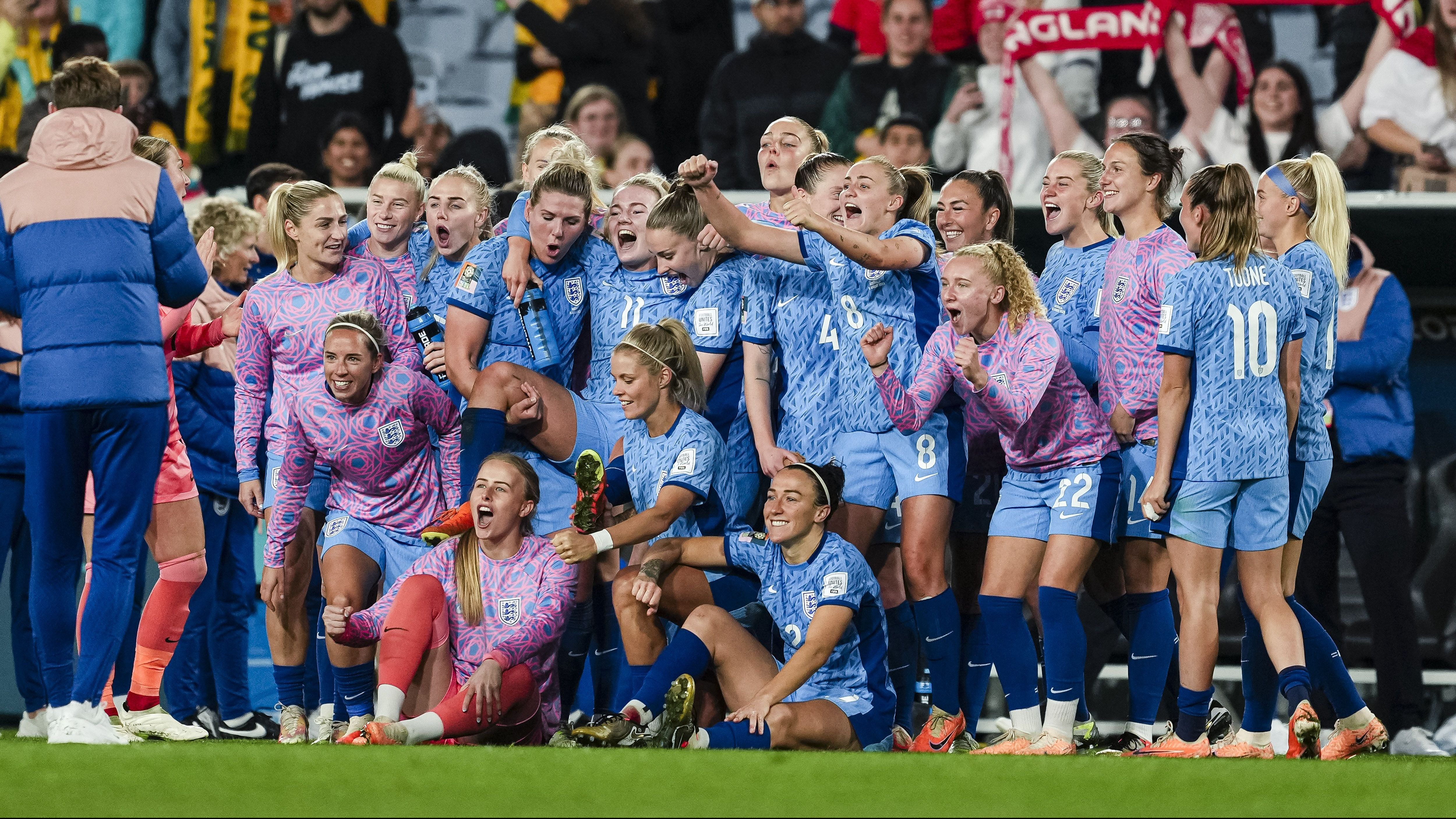 Inglaterra se classificou para a final da Copa do Mundo Feminina