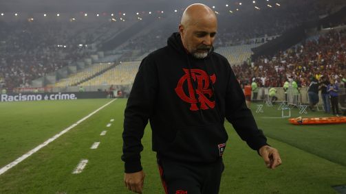 Jorge Sampaoli na classificação do Flamengo sobre o Grêmio