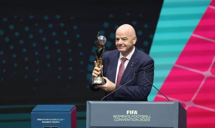 Gianni Infantino concedeu entrevista nesta sexta (18), antes da final da Copa do Mundo