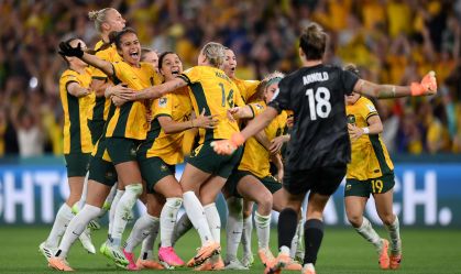 Austrália se classifica nos pênaltis para a semifinal da Copa do Mundo Feminina