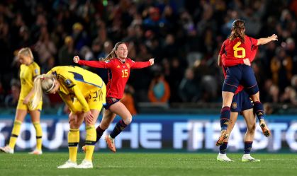 Espanha vence a Suécia e alcança sua primeira final de Copa do Mundo Feminina