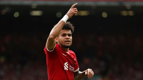 Luís Diaz iniciou a reação do Liverpool na partida