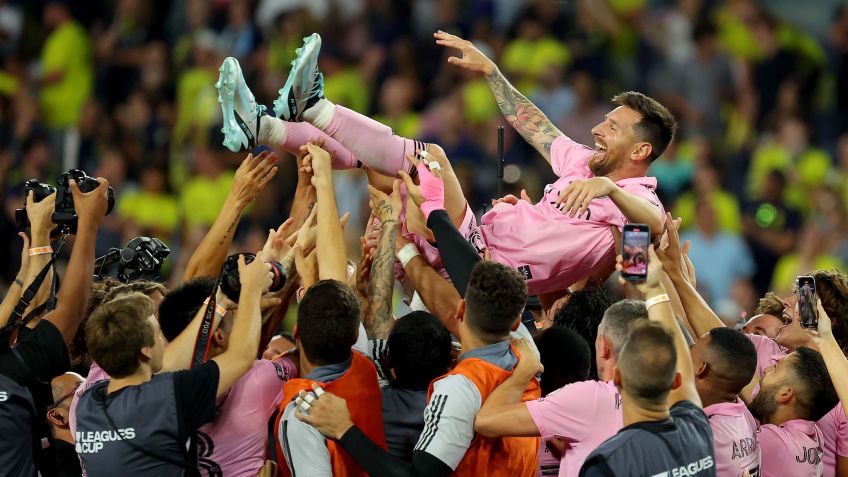 Messi foi eleito craque da competição / Kevin C. Cox/Getty Images