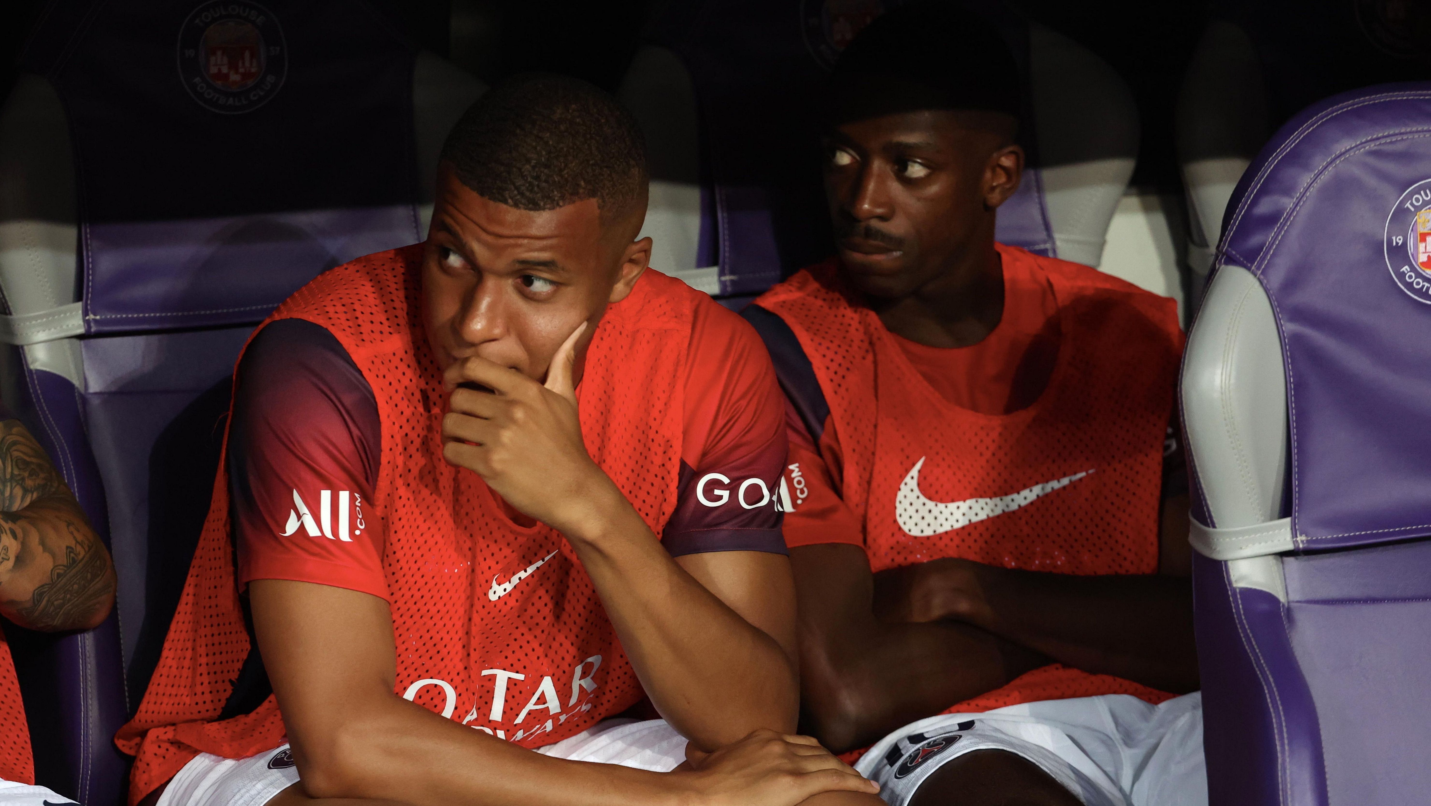 Mbappé fez sua estreia na temporada no último fim de semana, contra o Toulouse