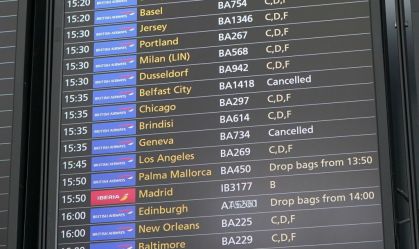 Caos aéreo: falha técnica que durará dias provoca atrasos em vários voos no Reino Unido