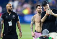 Segurança que segue Messi até durante os jogos foi da Marinha e lutou em guerras