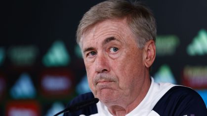 Ancelotti condenou a atitude do presidente da Federação Espanhola de Futebol