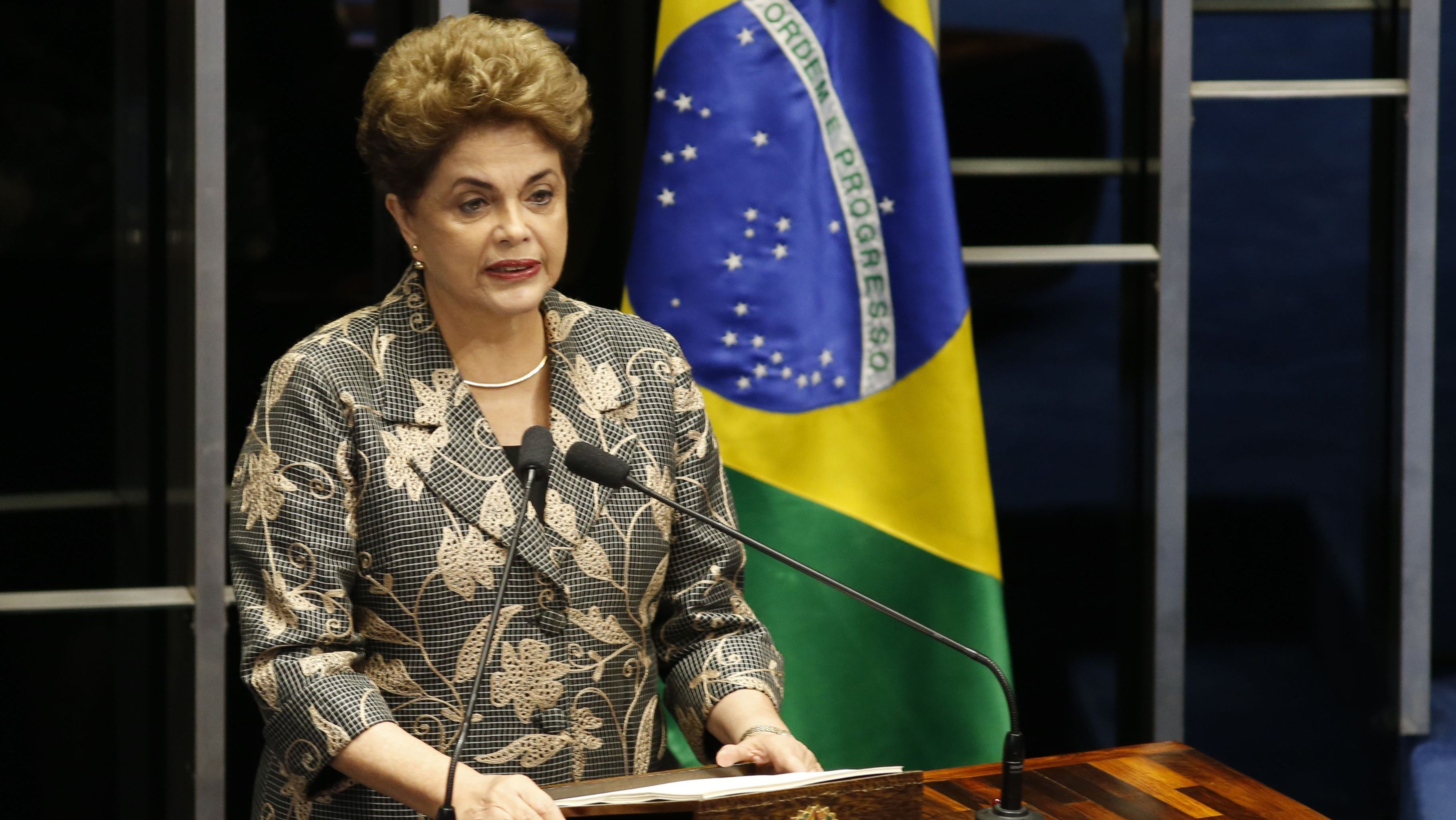 Impeachment Trial For Dilma Rousseff Continues In Brasilia