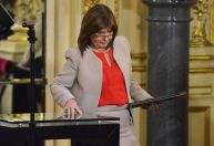 Quem é Patricia Bullrich, candidata da direita que vai disputar Presidência da Argentina