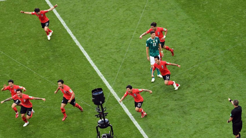 Alemanha foi eliminada da Copa do Mundo de 2018 em jogo contra a Coreia do Sul / Ina Fassbender/picture alliance via Getty Images