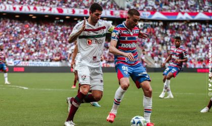 Fluminense e Fortaleza em campo pelo primeiro turno do Brasileirão