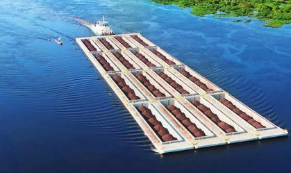 Atualmente são cerca 1.500 km navegáveis no rio Tocantins