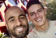 James Rodríguez e Lucas fazem primeiro treino juntos no São Paulo; veja imagens