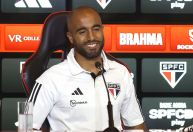 De volta ao São Paulo, Lucas já projeta jogo contra o Corinthians na Copa do Brasil
