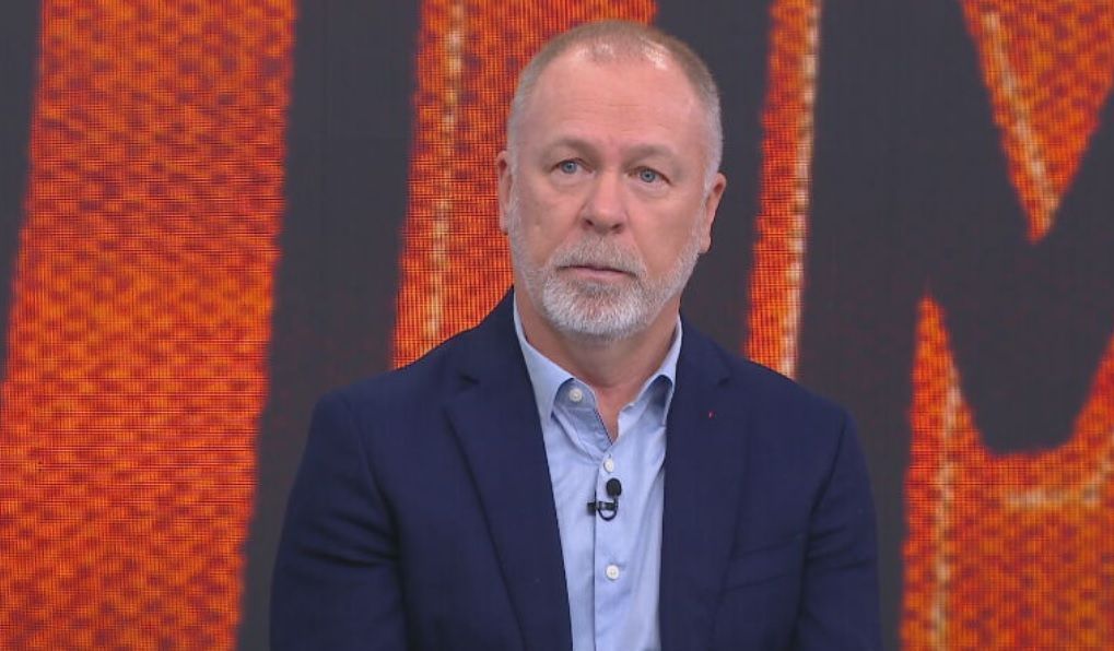 Mano Menezes no Domingol com Benja
