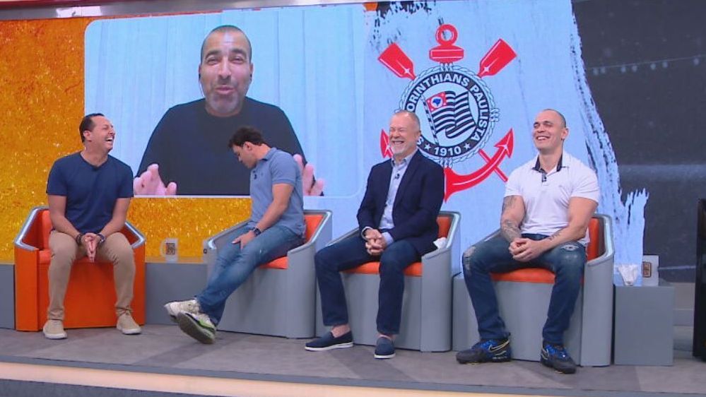 Mano Menezes foi o convidado do quinto Domingol com Benja