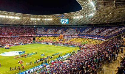 Mosaico com o Super Mario Bros é vetado pela Conmebol; entenda