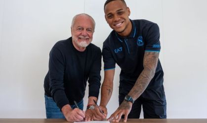 Napoli anuncia a contratação do zagueiro Natan junto ao Red Bull Bragantino