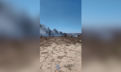 Helicóptero da Marinha cai no interior de Goiás e deixa dois militares mortos