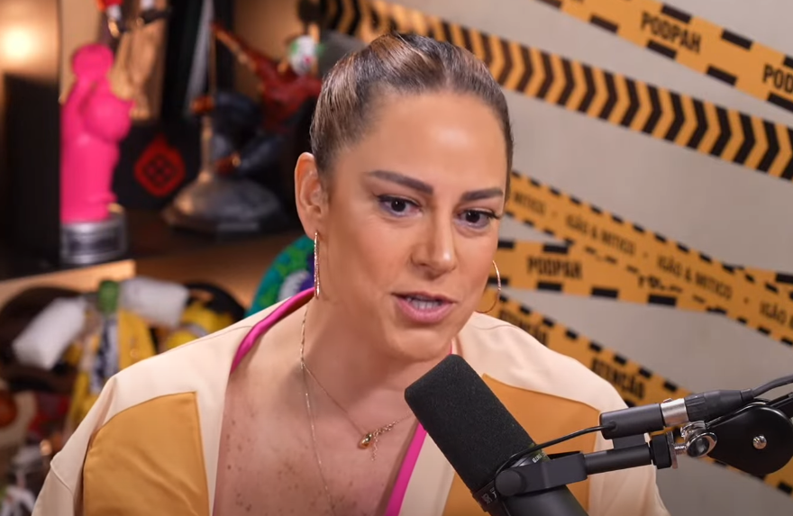 Silvia Abravanel em entrevista ao podcast "Podpah"