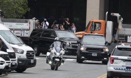 Former President Trump Attends Arraignment In Washington, D.C. Federal Court After His Indictment
