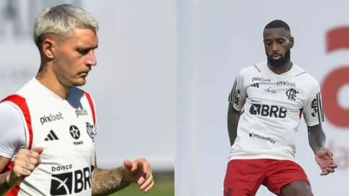 Varela e Gerson estão relacionados para a partida contra o Grêmio