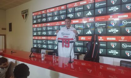 "Car***, vem cá ser feliz", disse Rafinha ao convencer James Rodríguez a jogar no São Paulo