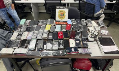 Com 300 celulares, homem apontado como maior receptor de aparelhos no Brasil é preso em SP