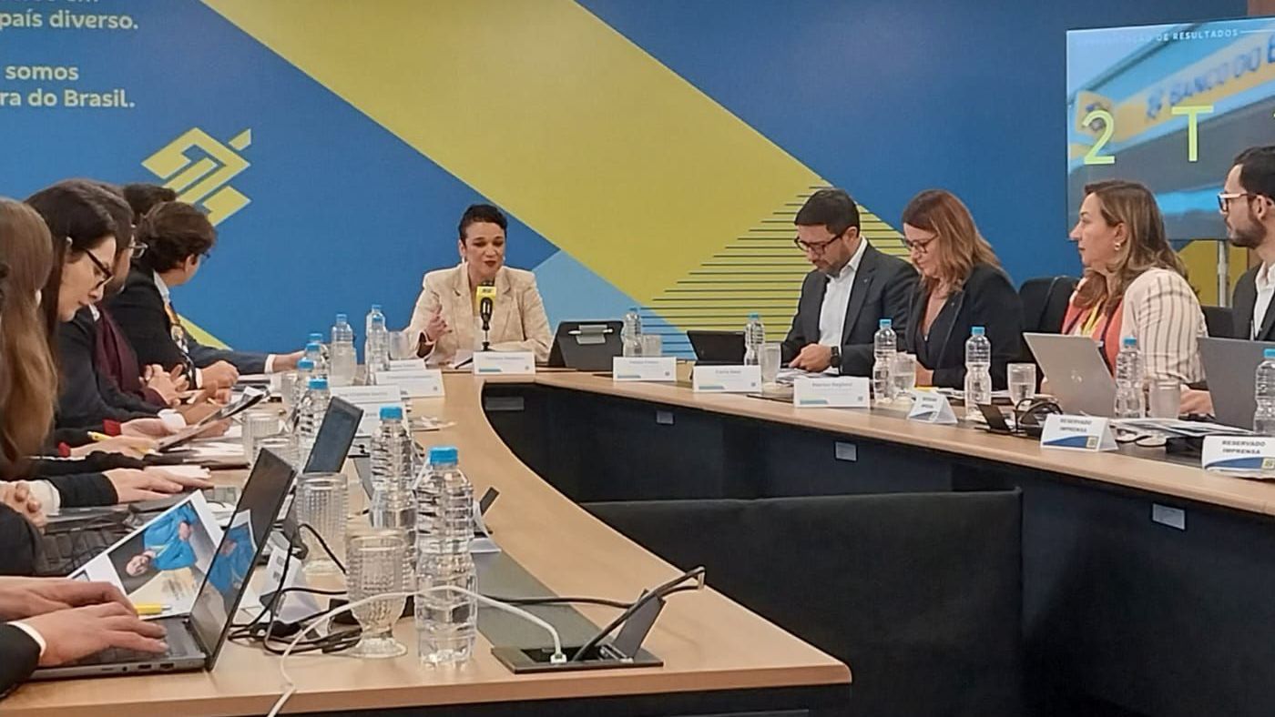 Tarciana Medeiros, presidente do BB, apresenta resultados trimestrais