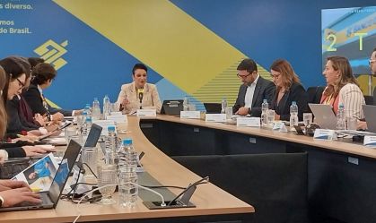 Tarciana Medeiros, presidente do BB, apresenta resultados trimestrais