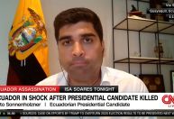 Equador está sob controle de gangues, diz presidenciável à CNN