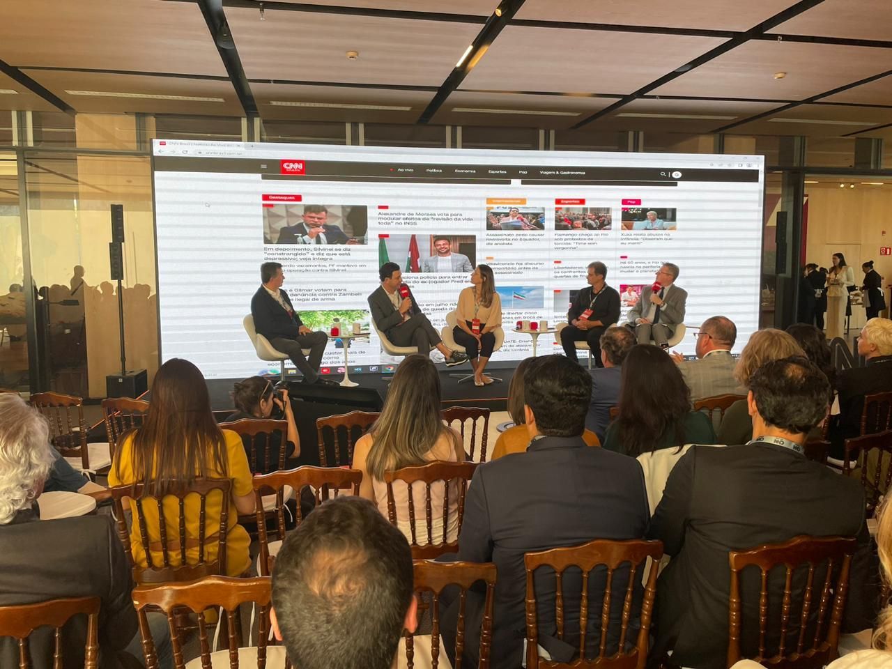 Evento CNN Talks foi realizado nesta sexta-feira (11) em São Paulo