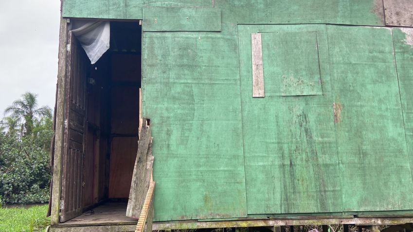 Moradias chegaram a ser invadidas durante operação em Guarujá / Arquivo Pessoal