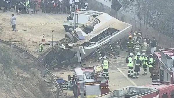 Acidente ônibus Corinthians Minas Gerais