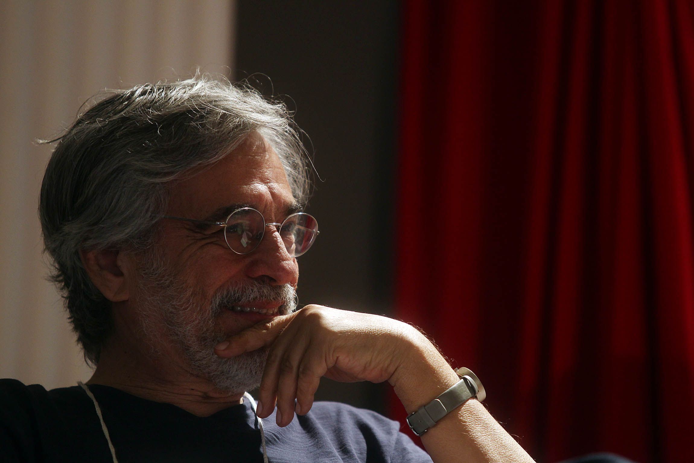 Aderbal Freire Filho participa da Mesa "Dramaturgos e Roteiristas: Pontos de Convergência", durante o 1º Congresso Brasileiro de Dramaturgia, em 2014 / FELIPE RAU/ESTADÃO CONTEÚDO/