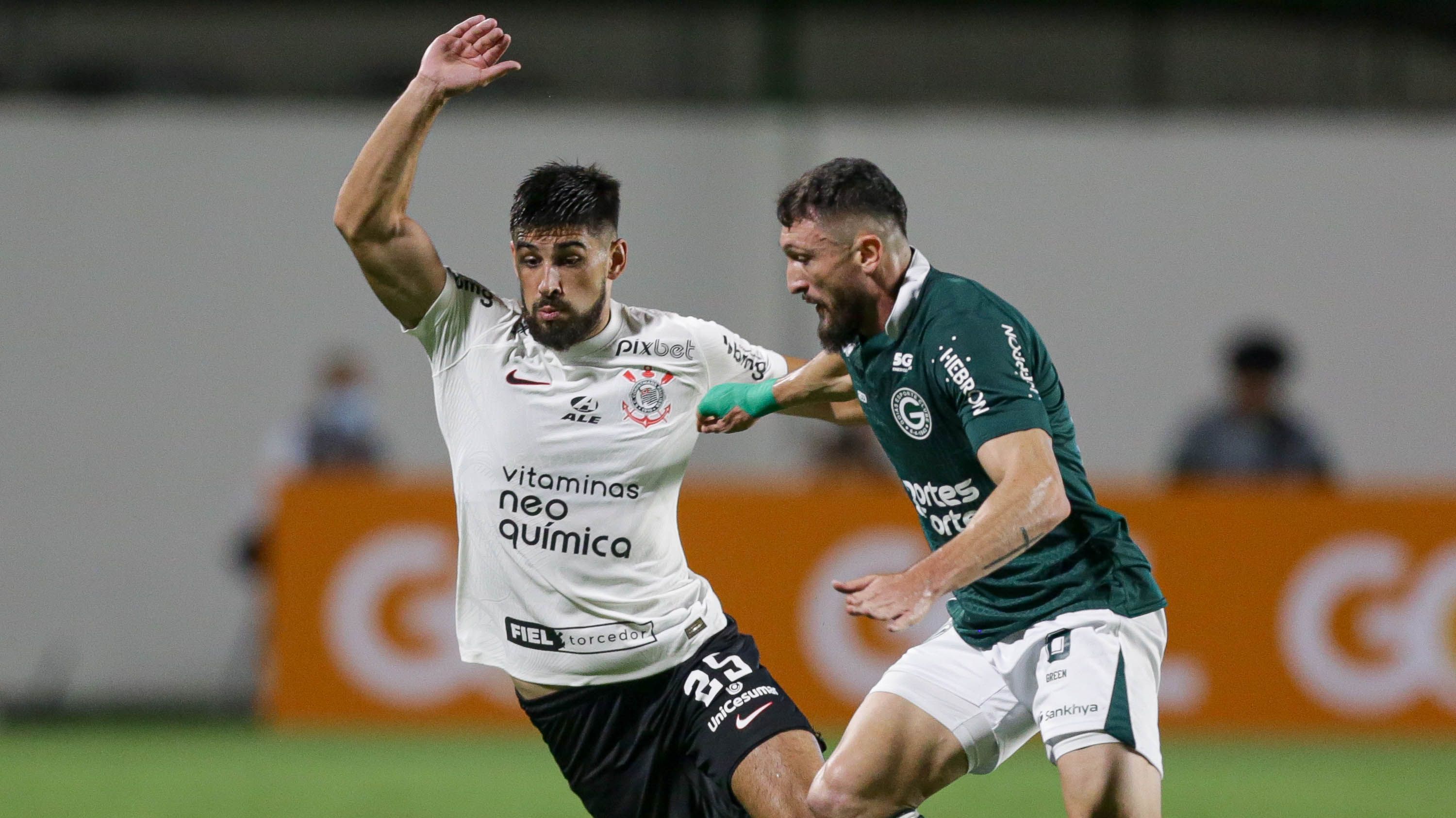 Goiás e Corinthians se enfrentaram no primeiro turno com vitória do Esmeraldino