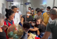 Homem que teve coluna lesionada por aparelho de academia no Ceará recebe alta