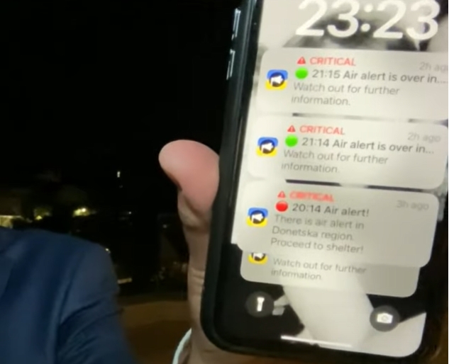 Aplicativo envia alertas sobre ataques aéreos / CNN