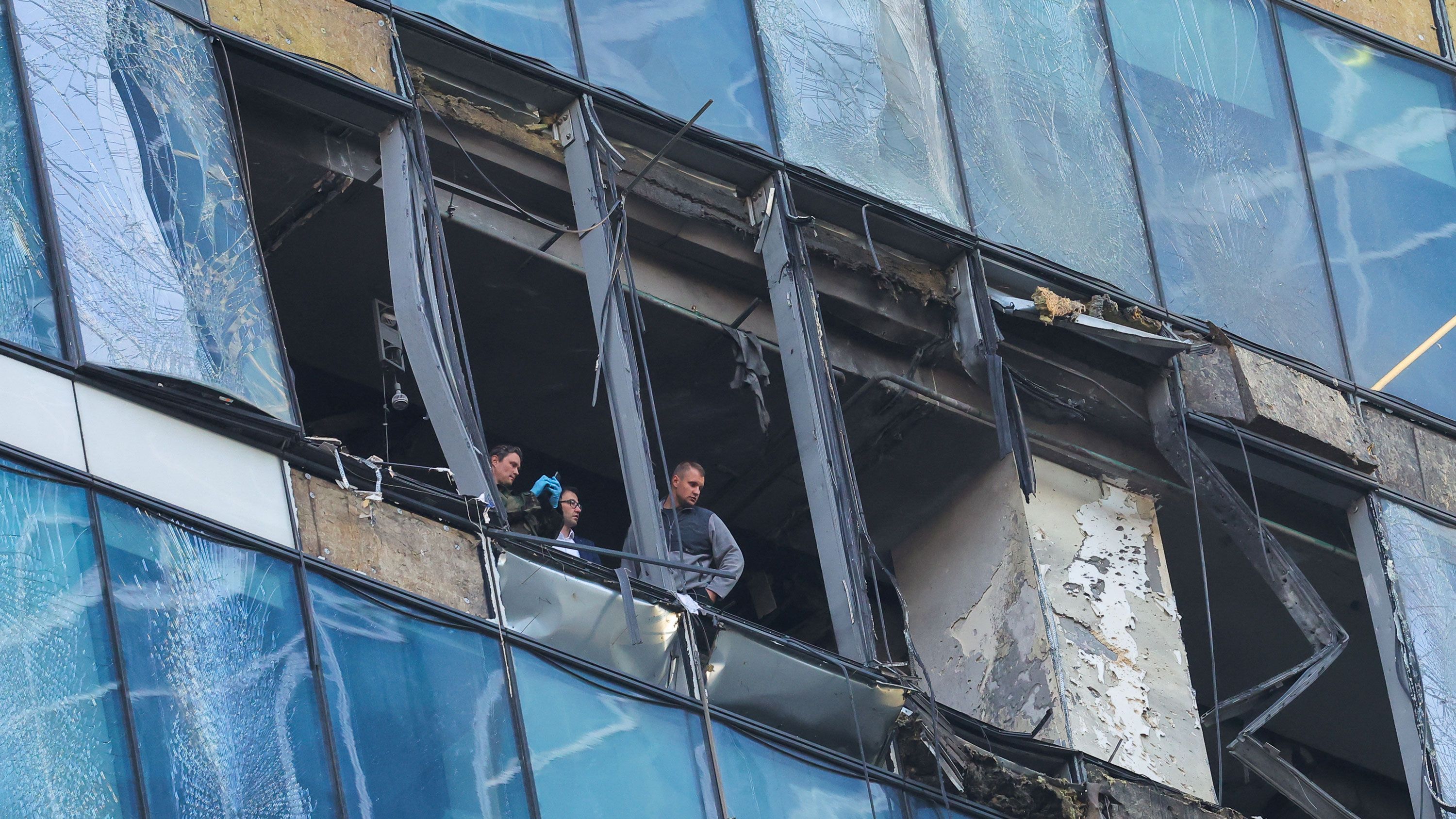 Drone attack in Moscow