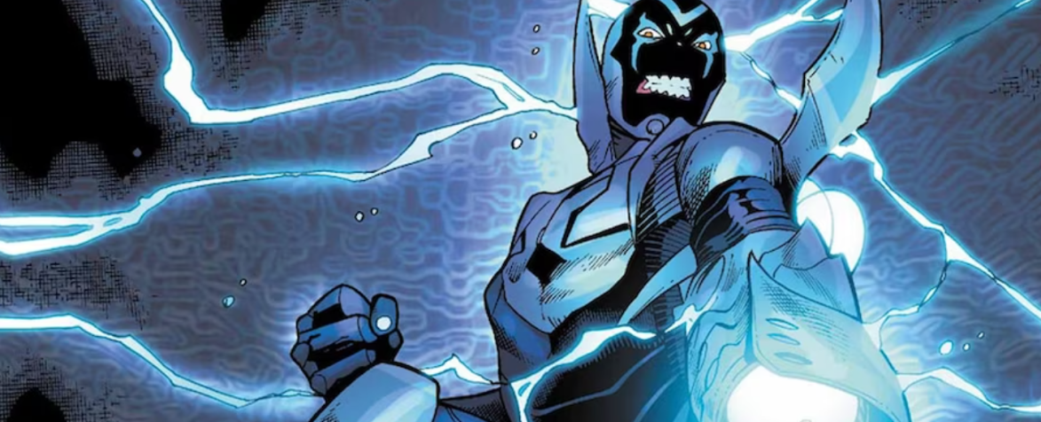 Besouro Azul na HQ / Reprodução/DC Comics