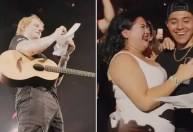 Menina ou menino? Ed Sheeran faz chá revelação de casal durante show