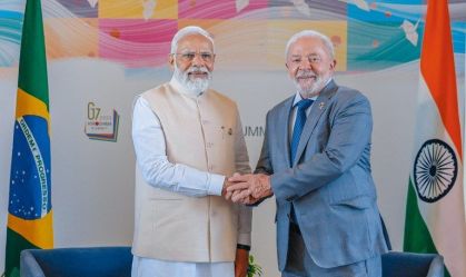 Lula e Narendra Modi