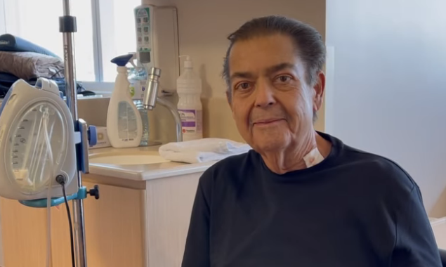 Faustão revelou ter sofrido duas quedas e ter quebrado uma costela após transplante de coração