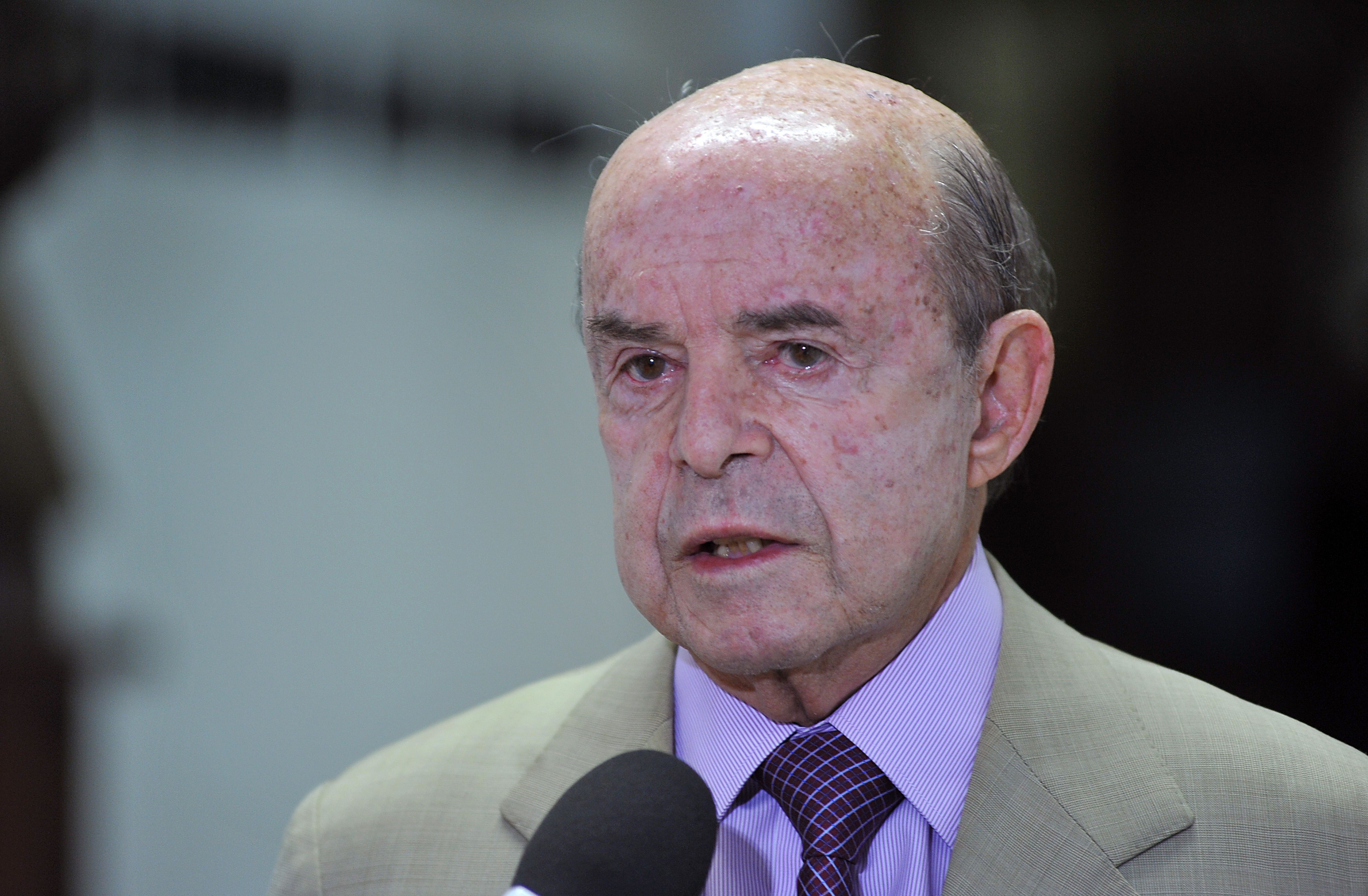O ex-deputado federal e ex-senador Francisco Dornelles